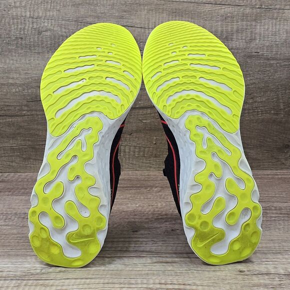 Nike React Infinity Run Flyknit 3 Men's Size 12 Black Red Shoes (DH5392-007) - Picture 8 of 9